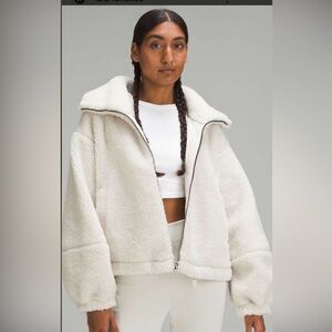 Lululemon Cinchable Fleece Zip-Up